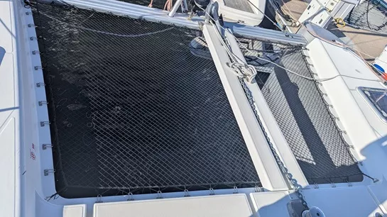 first picture showing replacement of poor quality netting