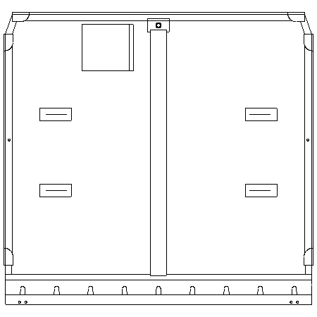 NACRA 5.2  with bar cover, cutouts