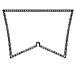 Drawing of High Durability St Francis 43/44 1 Pc Trampoline for sale.