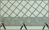 Ultra Pro Netting with Grommet Border on Catana 381