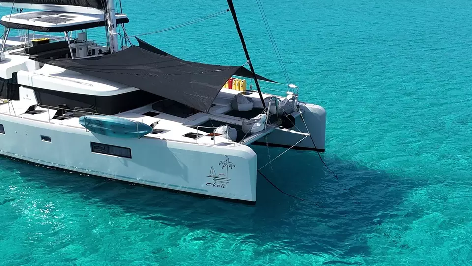 Sunrise SHADE for a Fountaine Pajot Lucia 40