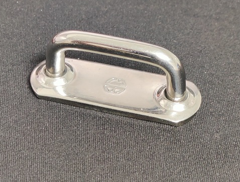 Stainless Flat Base Lacing Slide 19mm