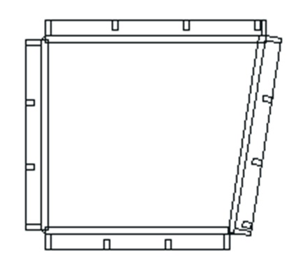 Black Polypropylene Mesh with pipe sleeve